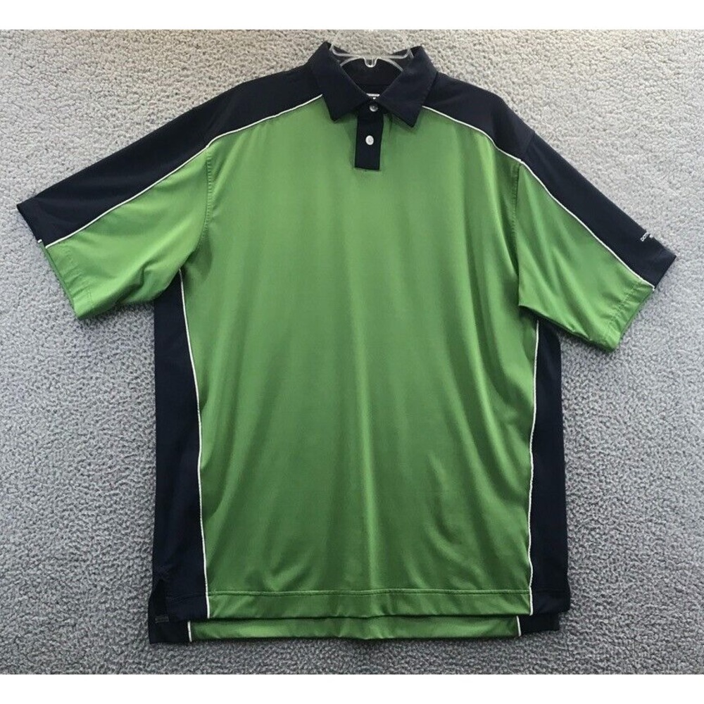 FootJoy Polo Shirt Mens Size XL Athletic Fit Short Sleeve Golf Dothan CC 1923
